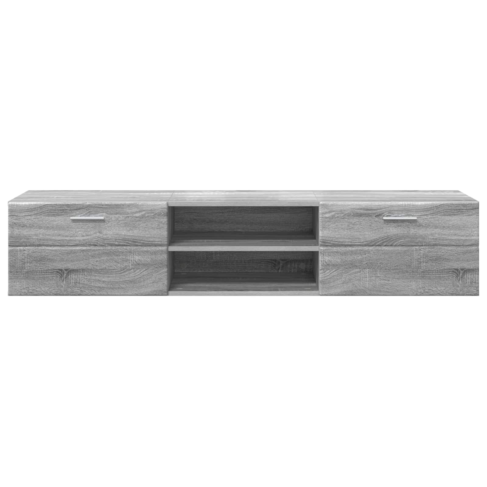 Holzschrank Graues Sonoma 150 x 39 x 30 cm Holzwerkstoff