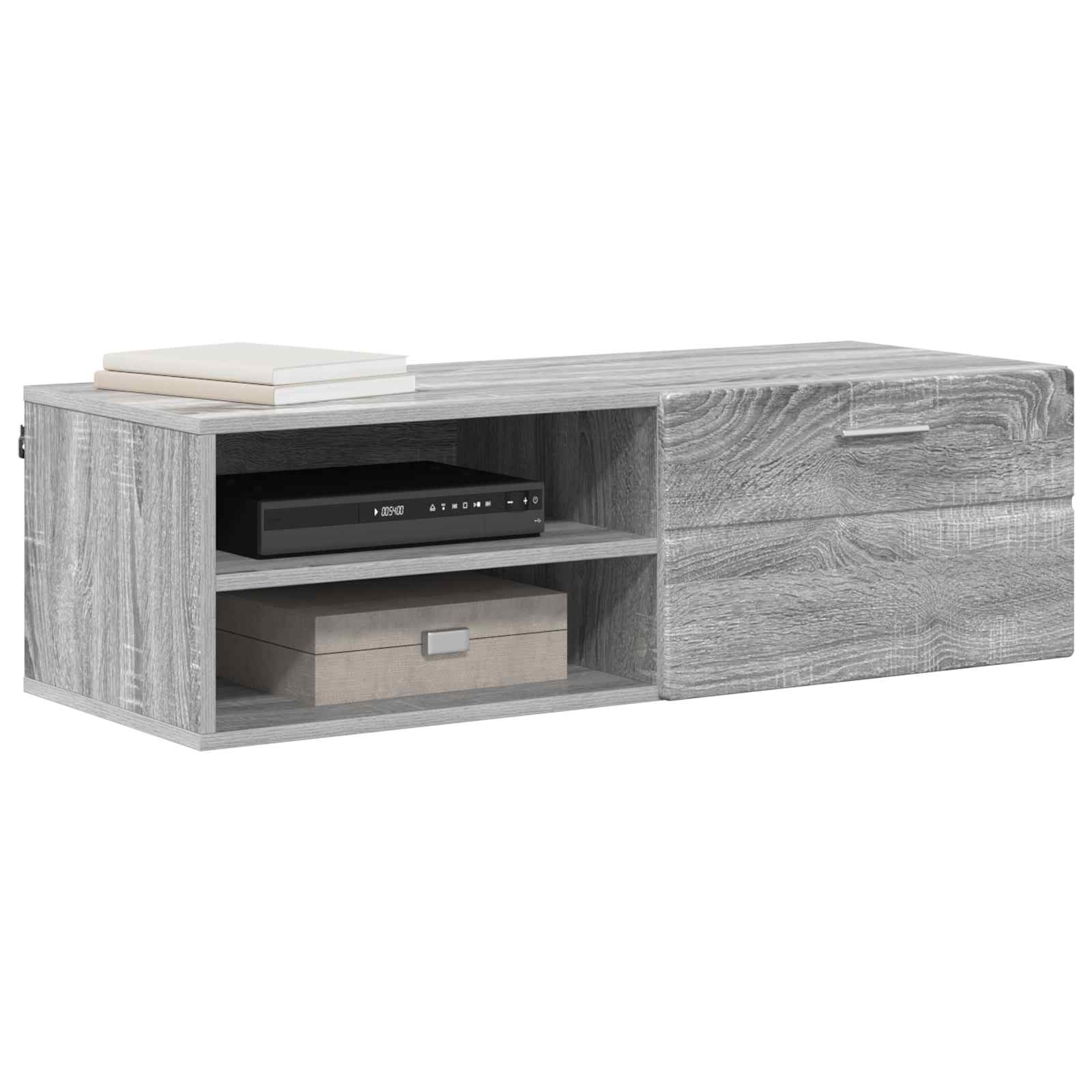 Holzschrank Graues Sonoma 100,5 x 39 x 30 cm Holzwerkstoff