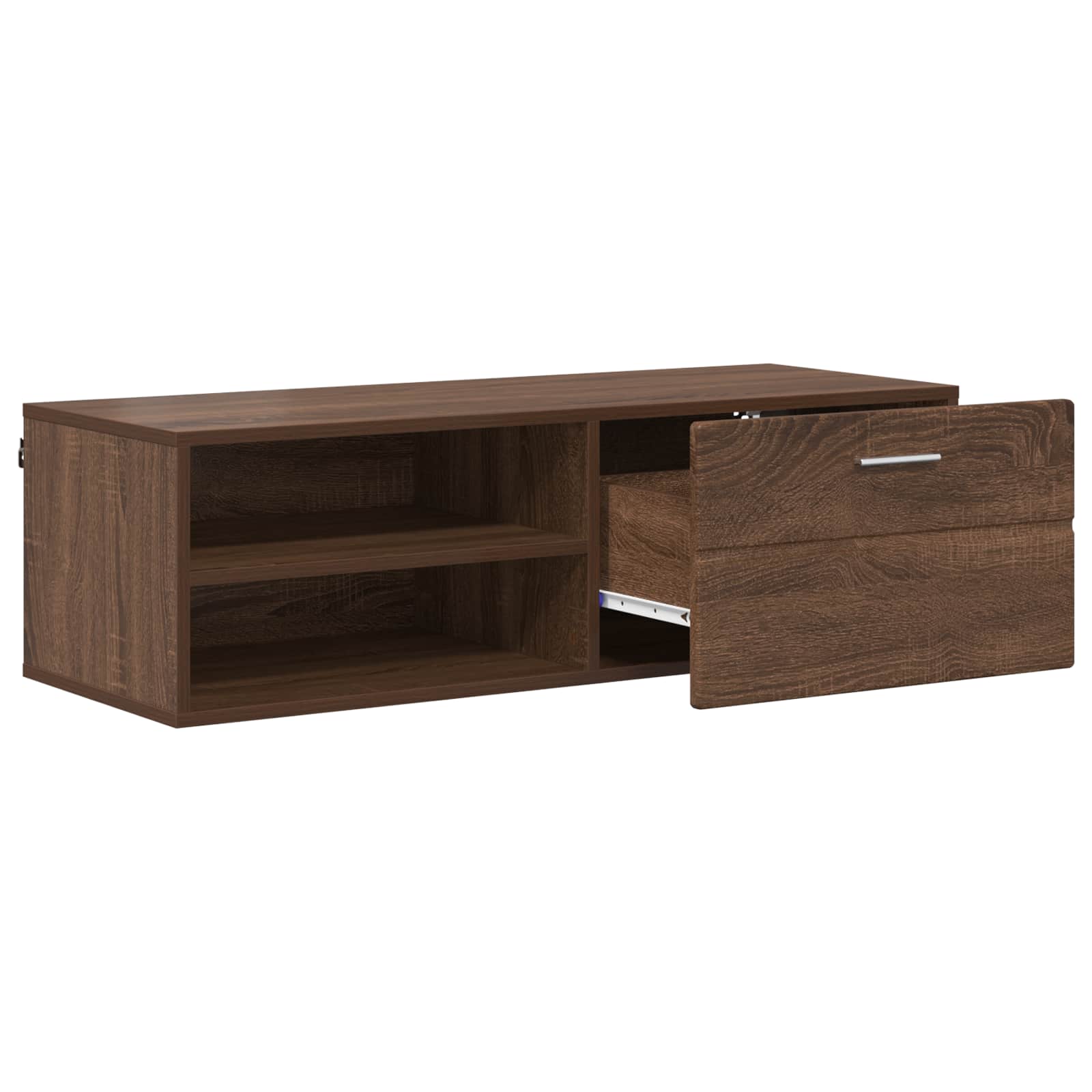 Holzschrank Braun Eichen-Optik 100,5 x 39 x 30 cm Holzwerkstoff
