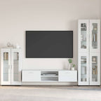 Sideboard mit Tür FLORIN Weiß 55,5 x 29 x 100 cm Holzwerkstoff