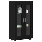 Sideboard FLORIN Schwarz 55,5 x 29 x 100 cm Holzwerkstoff