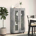 Sideboard FLORIN Beton Grau 55,5 x 29 x 100 cm Holzwerkstoff
