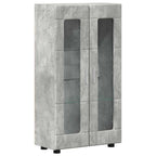 Sideboard FLORIN Beton Grau 55,5 x 29 x 100 cm Holzwerkstoff