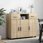 Holzschrank Sonoma-Eiche 88,5 x 30,5 x 73 cm Holzwerkstoff