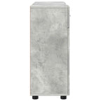 Holzschrank Beton Grau 88,5 x 30,5 x 73 cm Holzwerkstoff