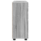 Holzschrank Graues Sonoma 88,5 x 30,5 x 73 cm Holzwerkstoff