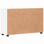 Sideboard FLORIN Weiß 88,5 x 30,5 x 55,5 cm Holzwerkstoff