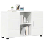 Sideboard FLORIN Weiß 88,5 x 30,5 x 55,5 cm Holzwerkstoff