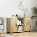 Sideboard mit Regal FLORIN Sonoma-Eiche 88,5 x 30,5 x 55,5 cm