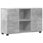 Sideboard FLORIN Beton Grau 88,5 x 30,5 x 55,5 cm Holzwerkstoff