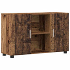 Sideboard FLORIN Altholz 88,5 x 30,5 x 55,5 cm Holzwerkstoff
