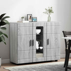 Holzschrank Graues Sonoma 88,5 x 30,5 x 73 cm Holzwerkstoff