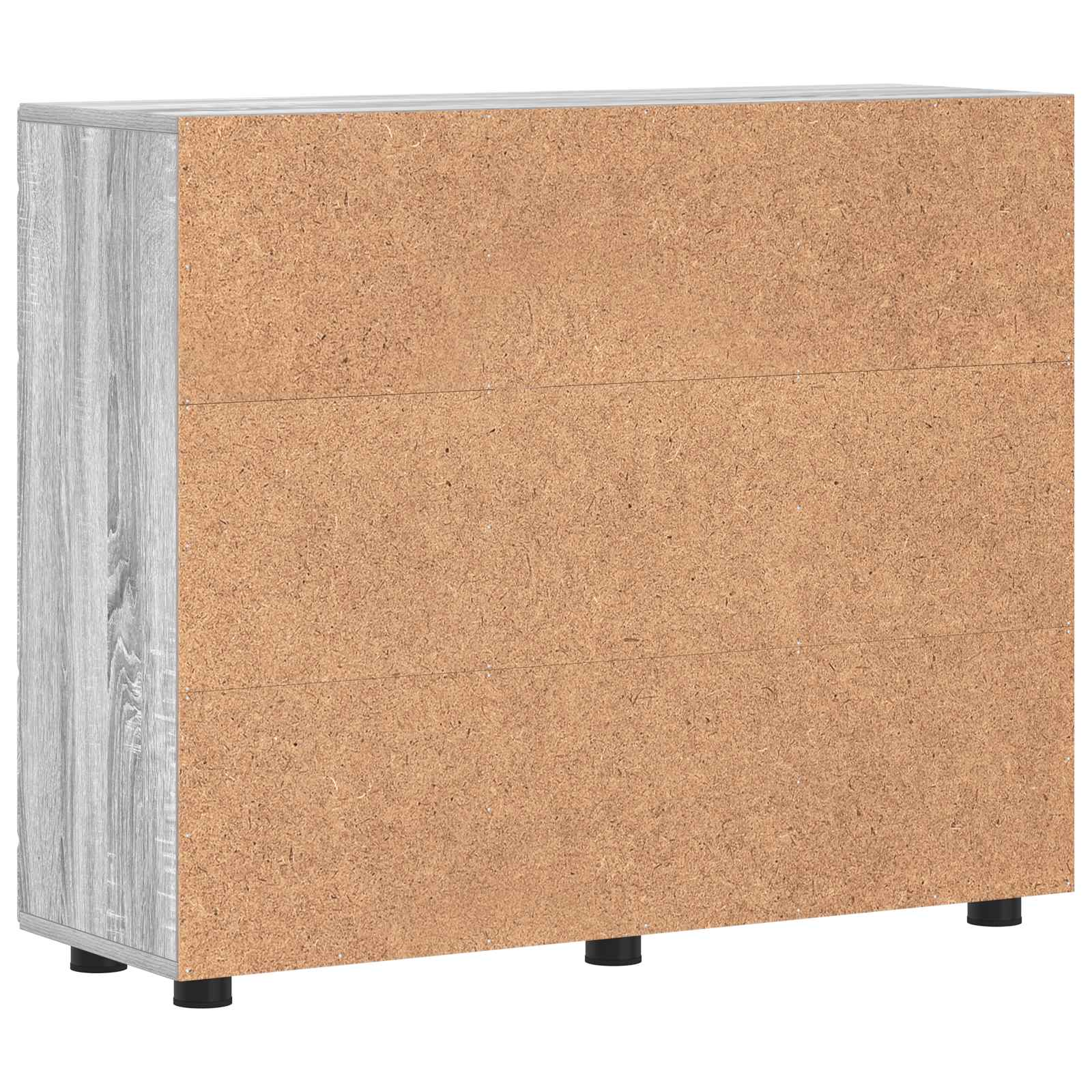 Holzschrank Graues Sonoma 88,5 x 30,5 x 73 cm Holzwerkstoff
