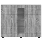 Holzschrank Graues Sonoma 88,5 x 30,5 x 73 cm Holzwerkstoff