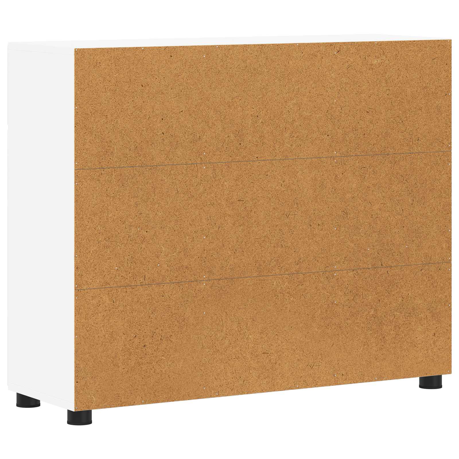 Sideboard mit Tür FLORIN Weiß 88,5 x 30,5 x 73 cm Holzwerkstoff