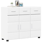 Sideboard mit Tür FLORIN Weiß 88,5 x 30,5 x 73 cm Holzwerkstoff