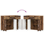 Sideboard FLORIN Altholz 88,5 x 30,5 x 73 cm Holzwerkstoff