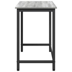 Tisch Graues Sonoma 80 x 50 x 76,5 cm Ingenieure Holz und Stahl