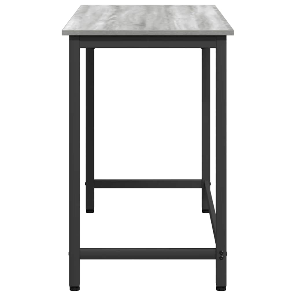 Tisch Graues Sonoma 80 x 50 x 76,5 cm Ingenieure Holz und Stahl