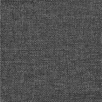Bettgestell mit gepolstertem Kopfteil Dunkelgrau 160 x 200 cm