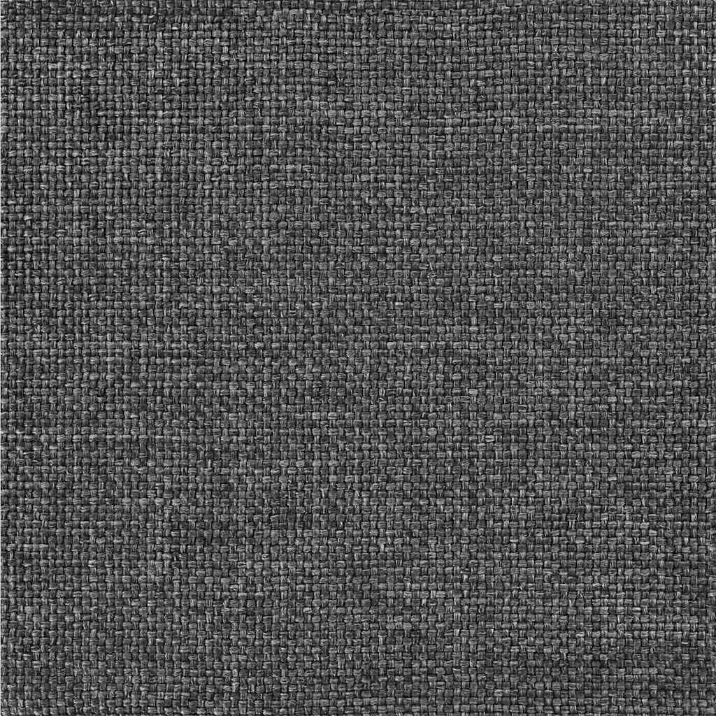 Bettgestell mit gepolstertem Kopfteil Dunkelgrau 160 x 200 cm