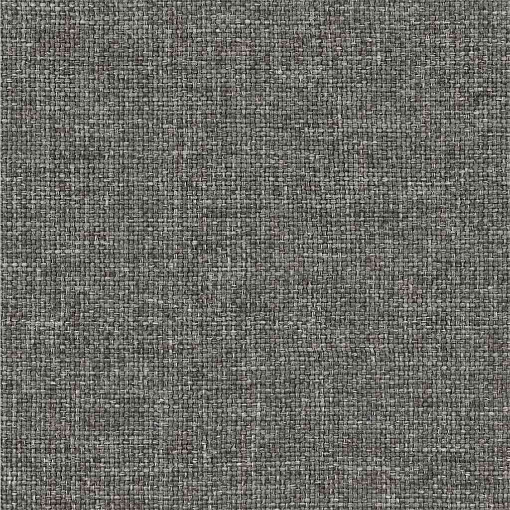 Bettgestell mit gepolstertem Kopfteil Hellgrau 160 x 200 cm