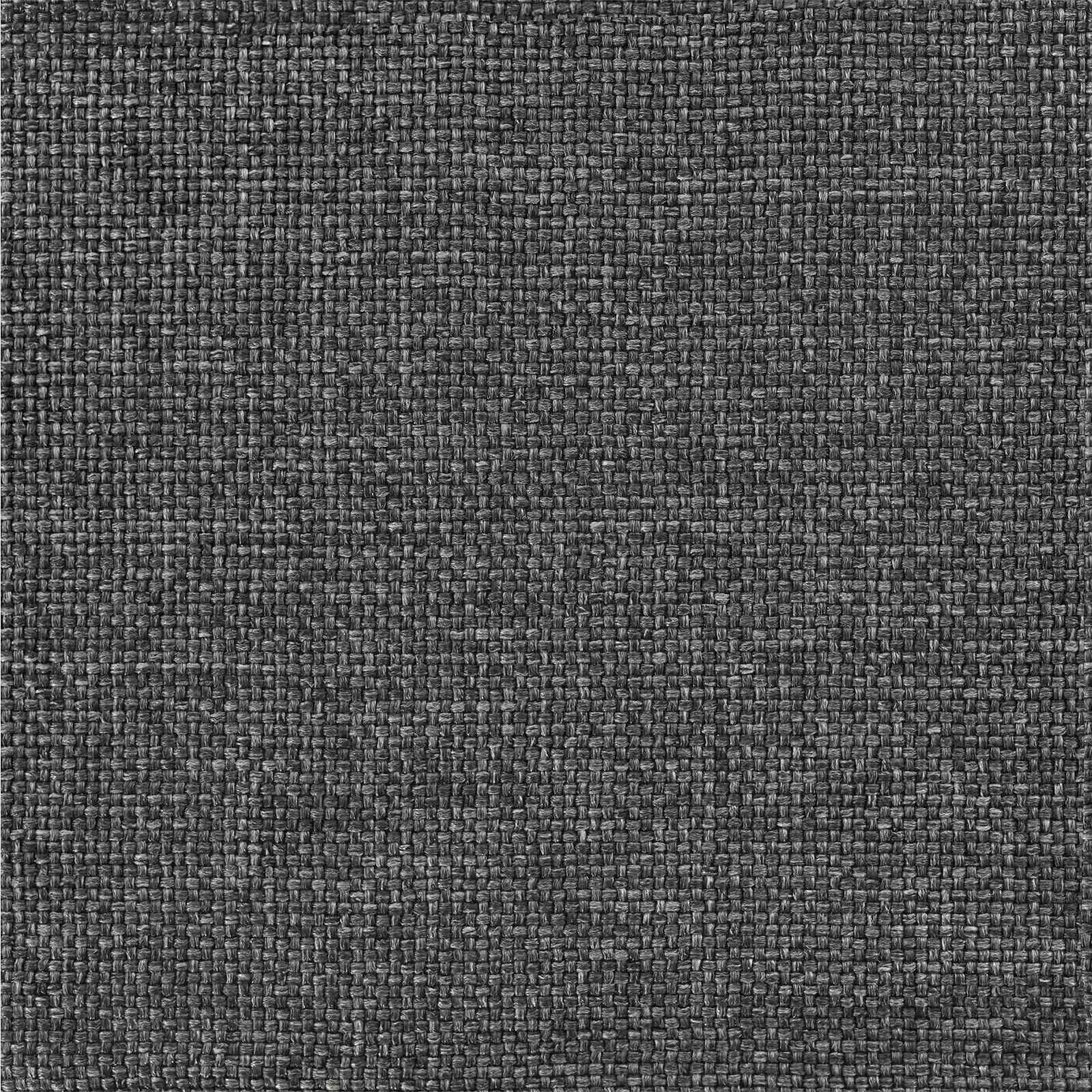 Bettgestell mit gepolstertem Kopfteil Dunkelgrau 90 x 190 cm