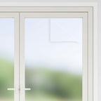 Selbstklebende Fensterfolie Frostiges Grau 90 x 500 cm PVC