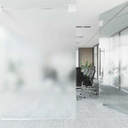 Selbstklebende Fensterfolie Frostiges Grau 90 x 500 cm PVC