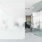 Selbstklebende Fensterfolie Mattierte Streifen 45 x 1000 cm PVC