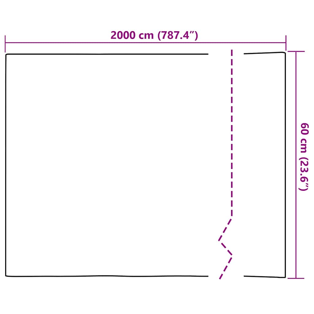 Selbstklebende Fensterfolie Mattierte Streifen 60 x 2000 cm PVC