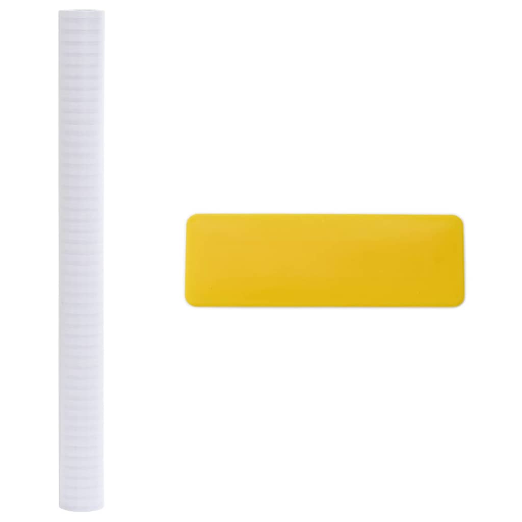 Selbstklebende Fensterfolie Mattierte Streifen 90 x 500 cm PVC