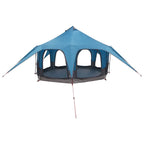 Familienzelt Blau 5-Personen 185T Polyester mit PU-Beschichtung