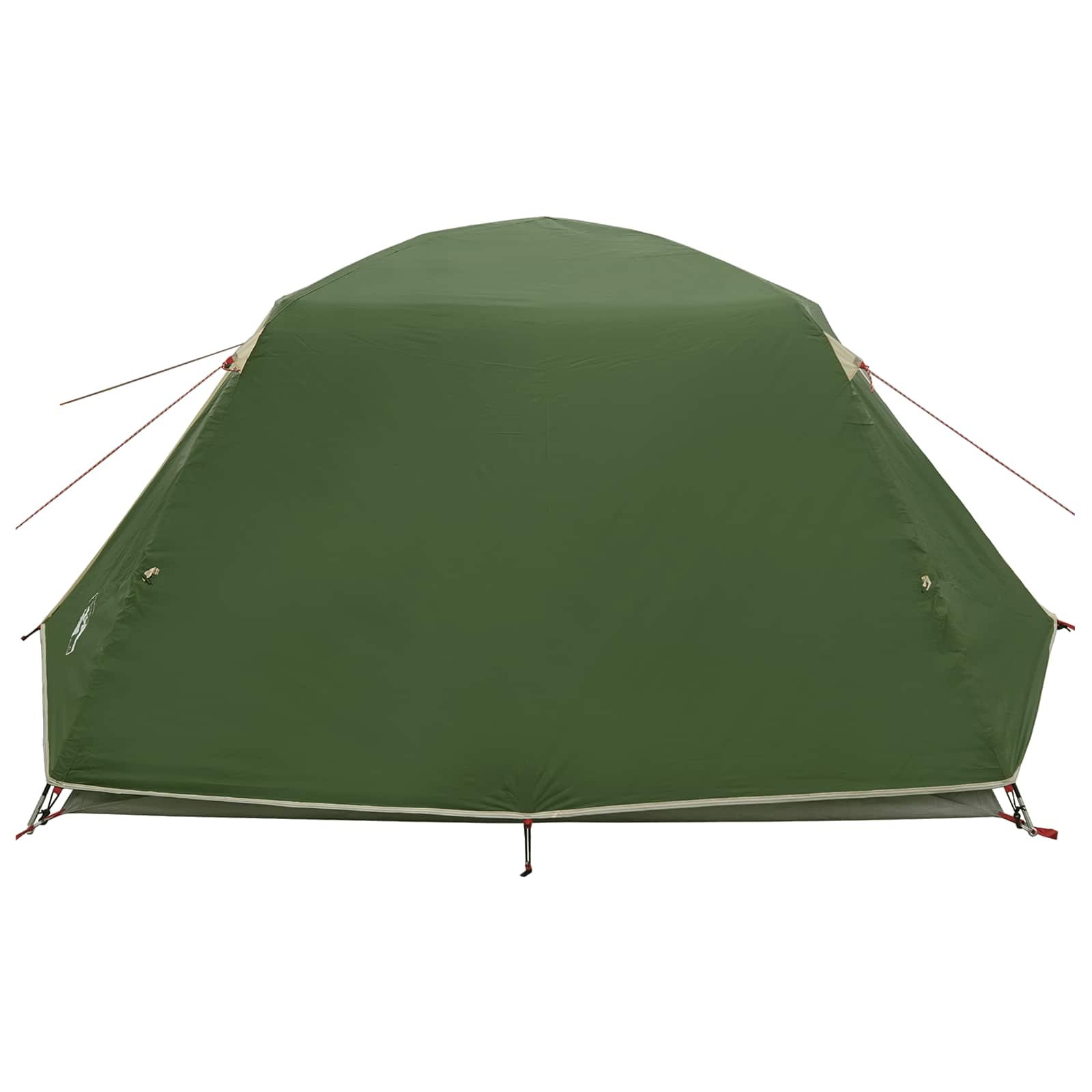 Trekkingzelt Grün 4-Personen 185T Polyester mit PU-Beschichtung