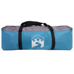 Tunnelzelt Blau 390 x 215 x 152 cm