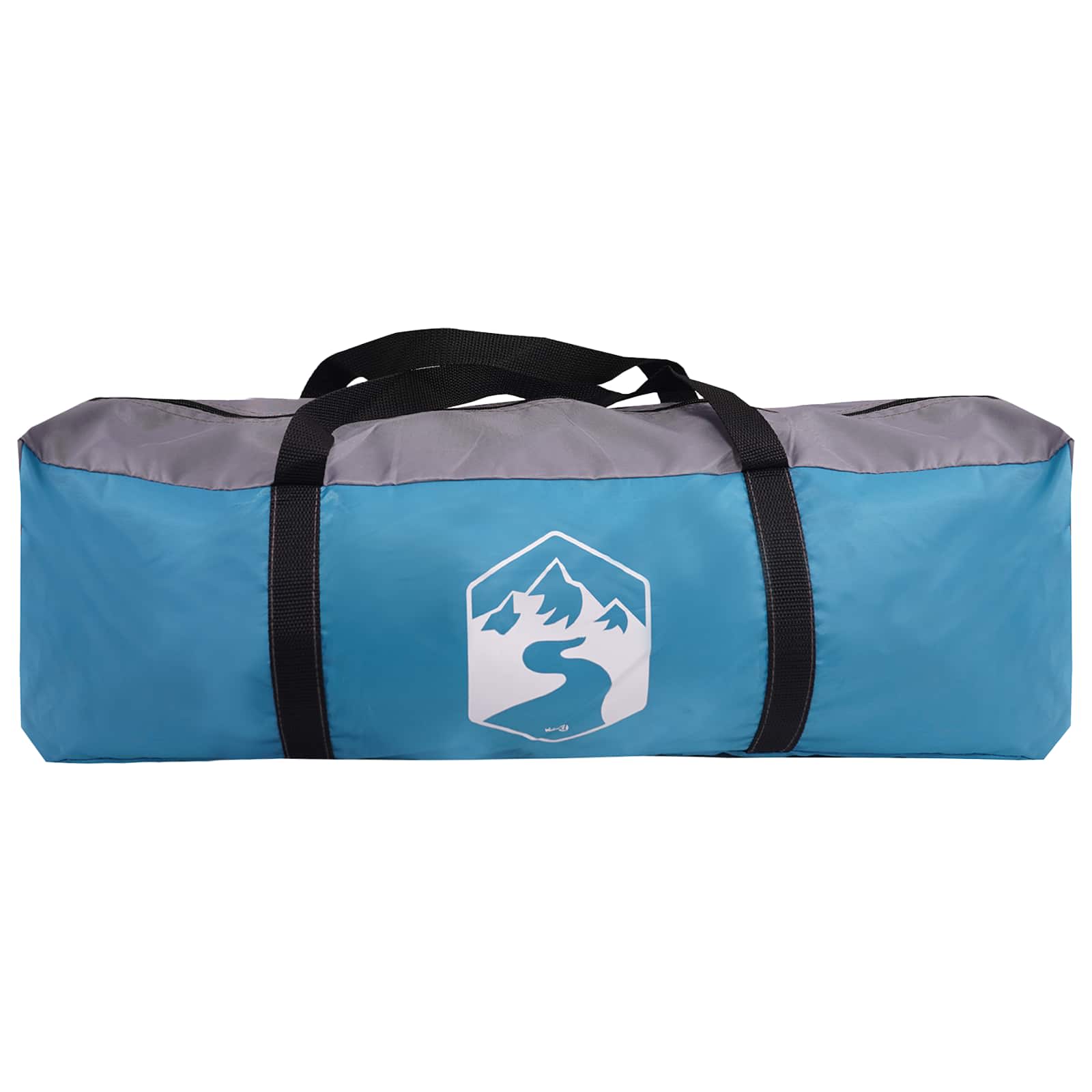 Tunnelzelt Blau 675 x 392 x 210 cm
