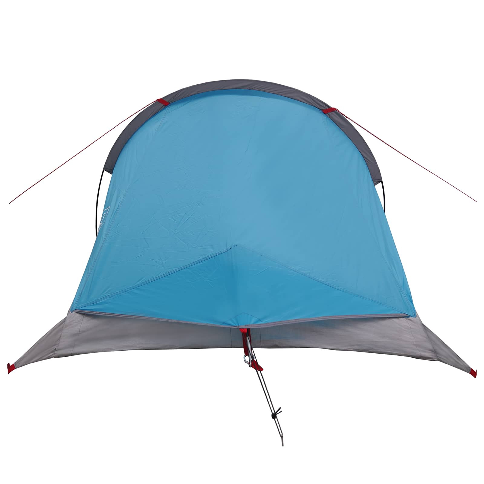 Trekkingzelt Blau 2-Personen 185T Polyester mit PU-Beschichtung