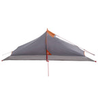 Trekkingzelt Grau und Orange 2-Personen