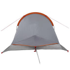 Trekkingzelt Grau und Orange 2-Personen