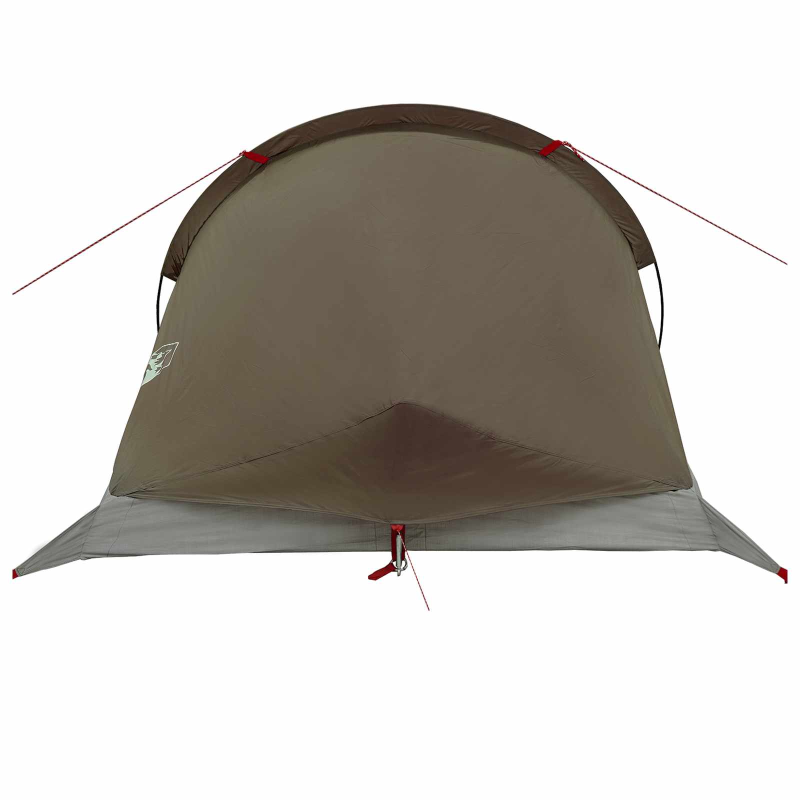 Trekkingzelt Braun und Grau 4-Personen