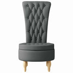 Schlafsessel Dunkelgrau 56,5 x 70 x 110 cm Stoff