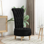Schlafsessel Schwarz 56,5 x 70 x 110 cm Stoff