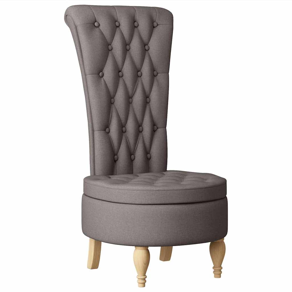 Schlafsessel Taupe 56,5 x 70 x 110 cm Stoff