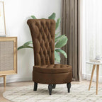 Schlafsessel Braun 56,5 x 70 x 110 cm Kunstwildleder