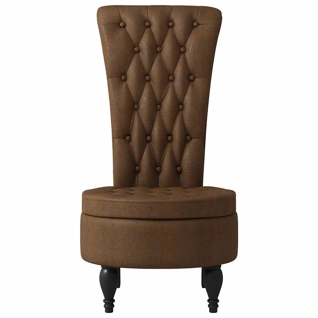 Schlafsessel Braun 56,5 x 70 x 110 cm Kunstwildleder