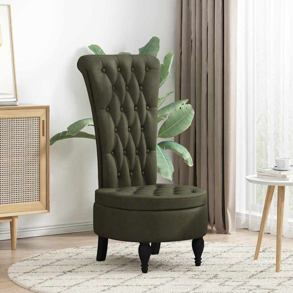 Schlafsessel Olivegrün 56,5 x 70 x 110 cm Kunstwildleder