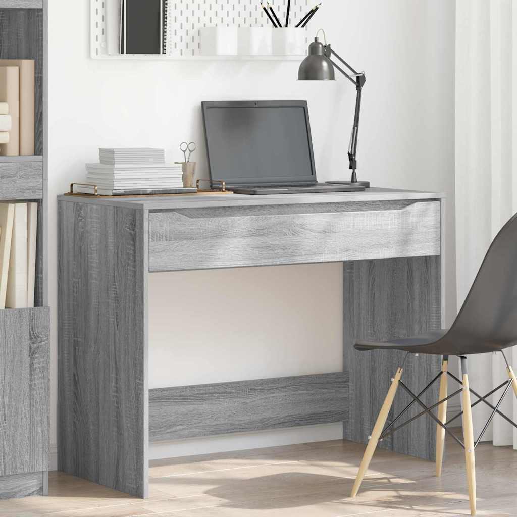 Schreibtisch Graues Sonoma 100 x 50 x 78 cm Holzwerkstoff