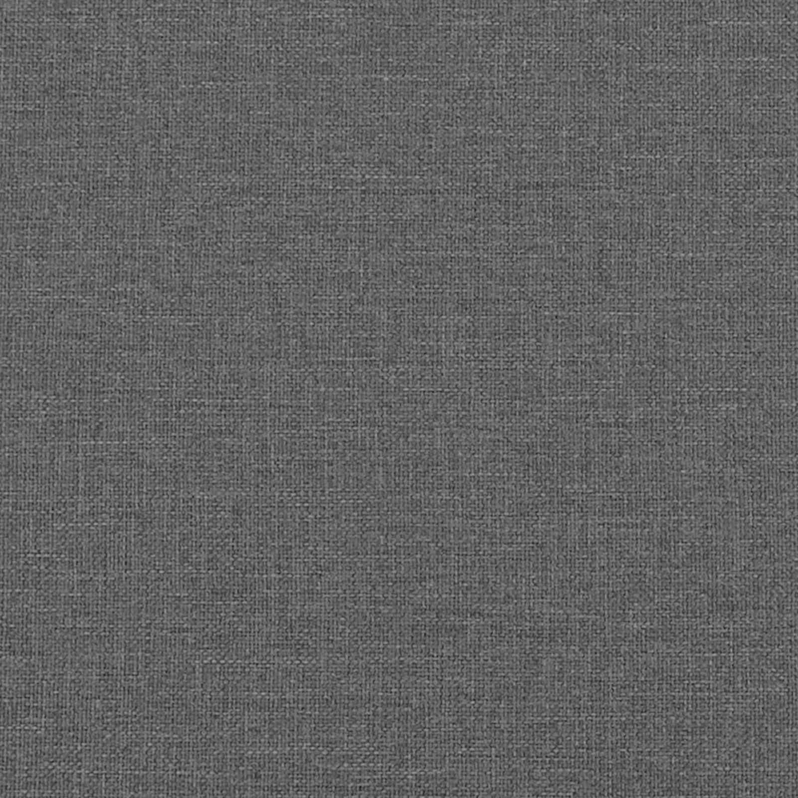 Lounge-Liege mit Kissen Dunkelgrau 91 x 157 x 91 cm Stoff