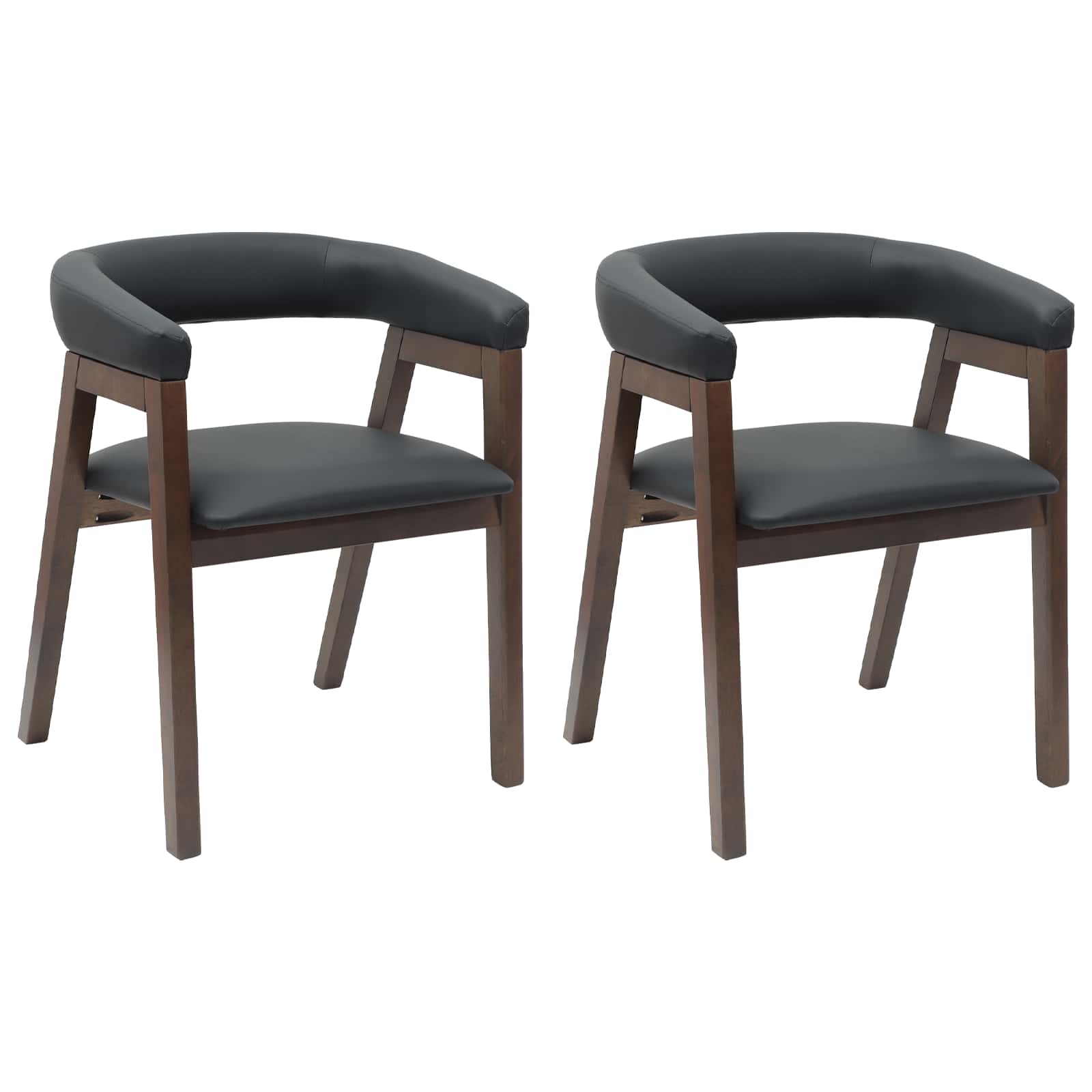 Esszimmerstühle 2 pcs Hellbraun 54 x 57 x 73 cm
