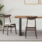 Esszimmerstühle 2 pcs Hellbraun 42 x 47.5 x 81 cm
